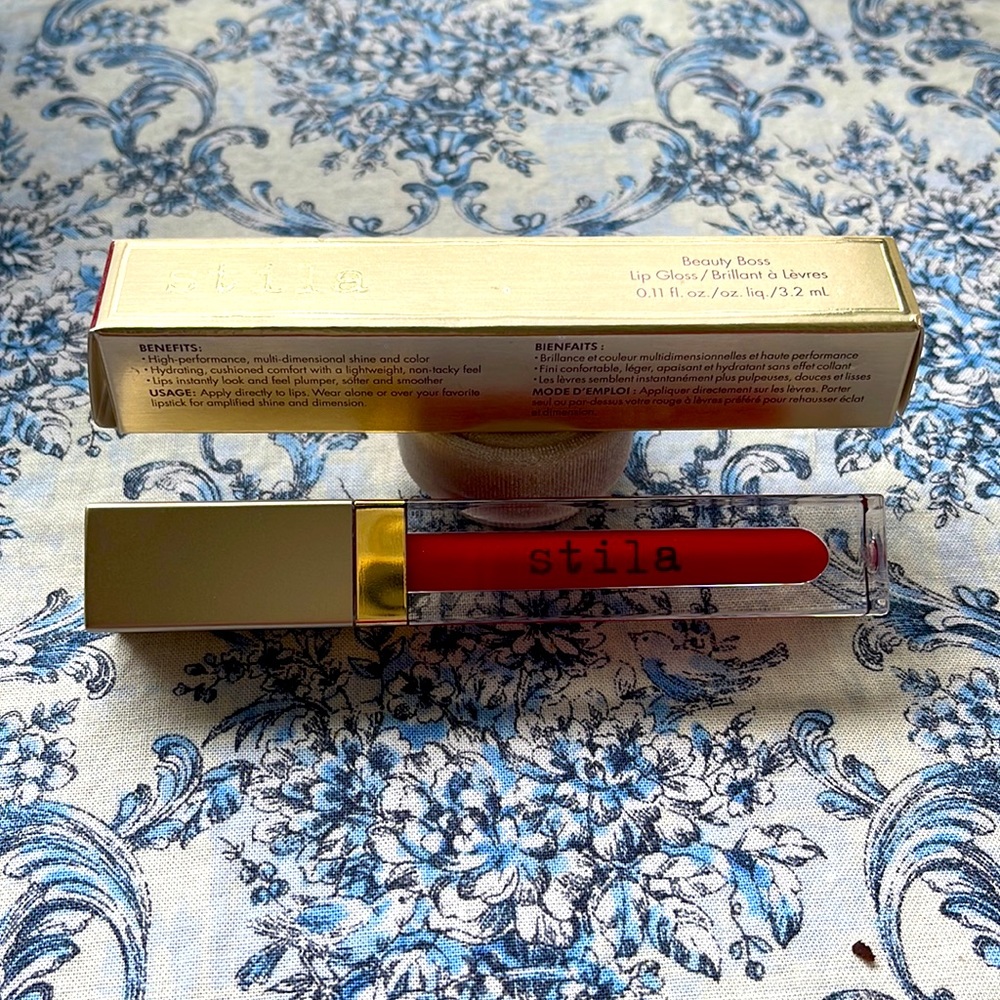 Stila Beauty Boss Lip Gloss In The Red
